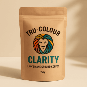 Tru-Colour: Clarity - Lion’s Mane Ground Coffee (250g)